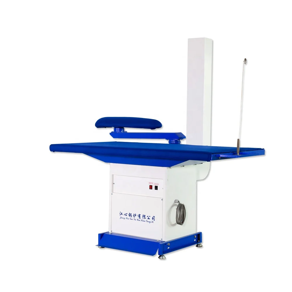 Energy Saving Fancy 1.5M Garment Vacuum Ironing Table With 360 Rocker Arm vacuum ironing table for ironing garment suction table