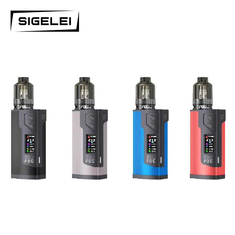 Электронная сигарета комплект Классическая регрессии Sigelei 213 противотуманная 5 - 213 Вт Super Power Mod с распылителя электронной сигареты электронная сигарета