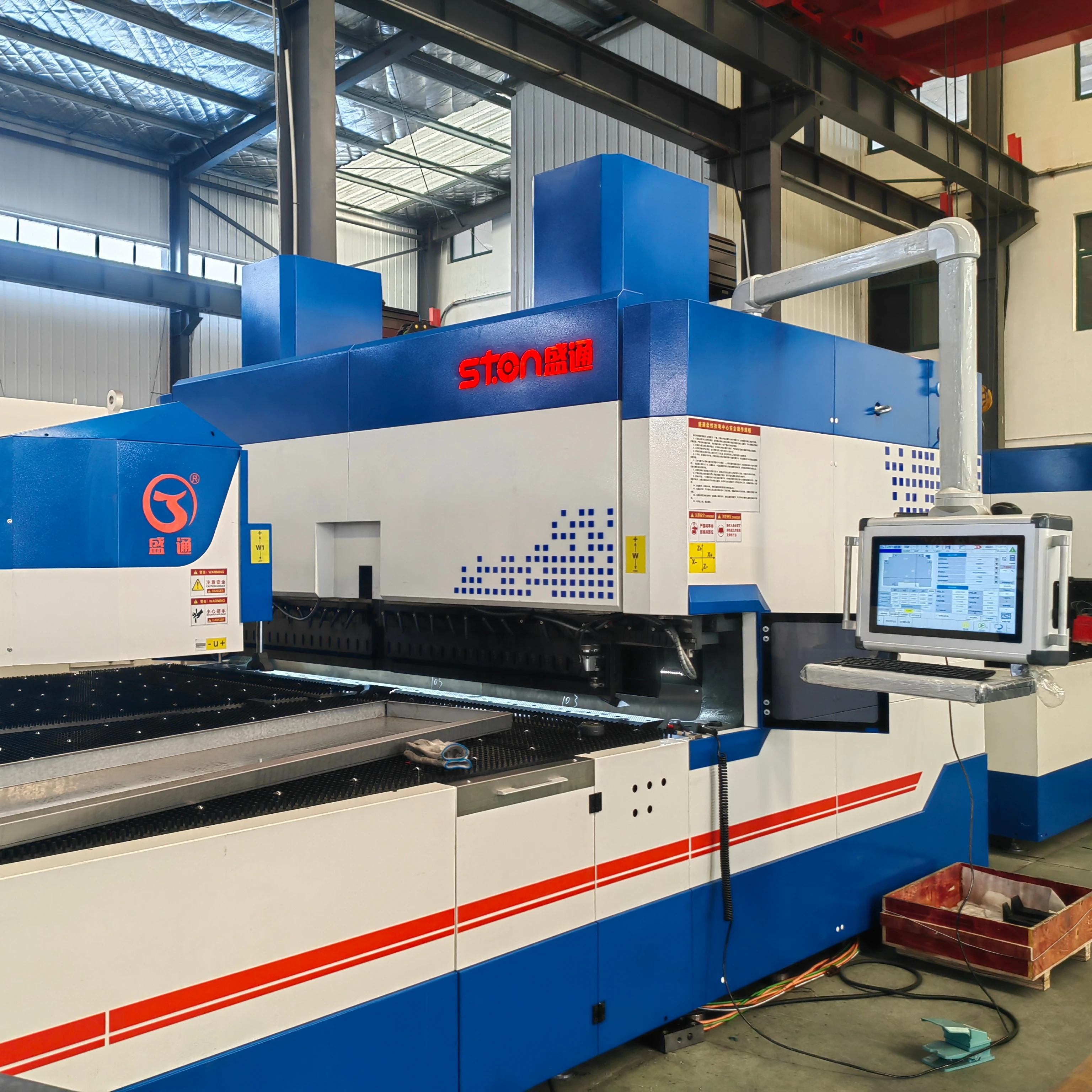 STON Automatic Panel Bender Automatic Plate Bending Machine Semi Automatic Electric Sheet Metal Panel Bender