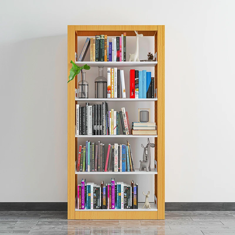 Office Furniture File Storage Public Library Bookshelf Bookcase Iron Library Bookcase Iron Library Bookshelf