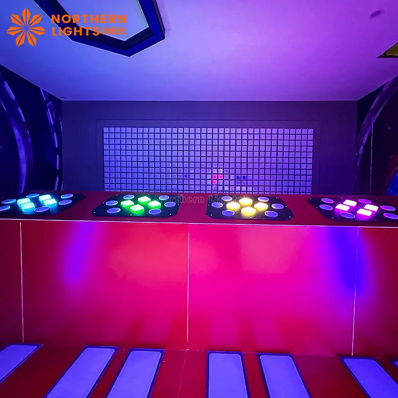Active Team Building Interactive Push Button Activate Multiple Construction Activities Board Game