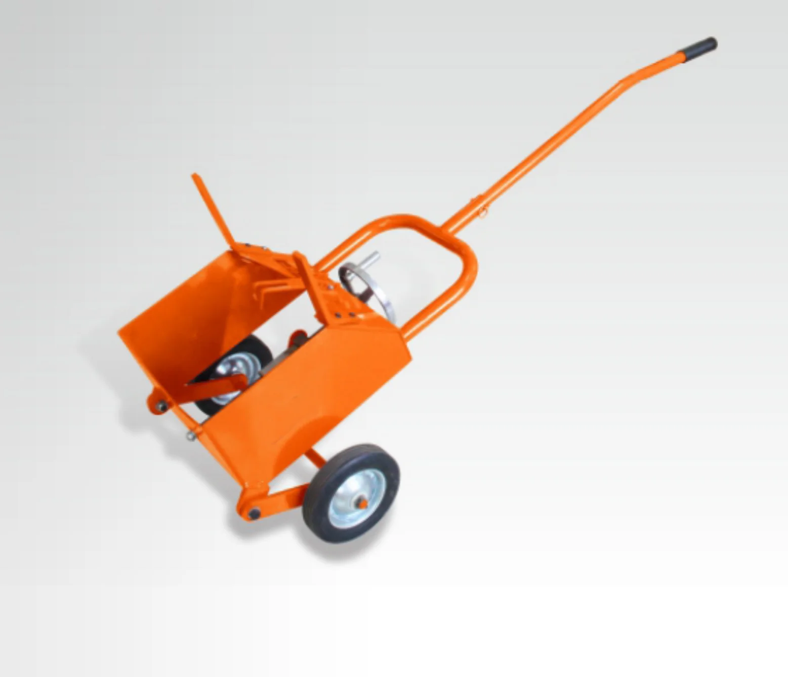 install transport truck brake drum handler brake drum dolly