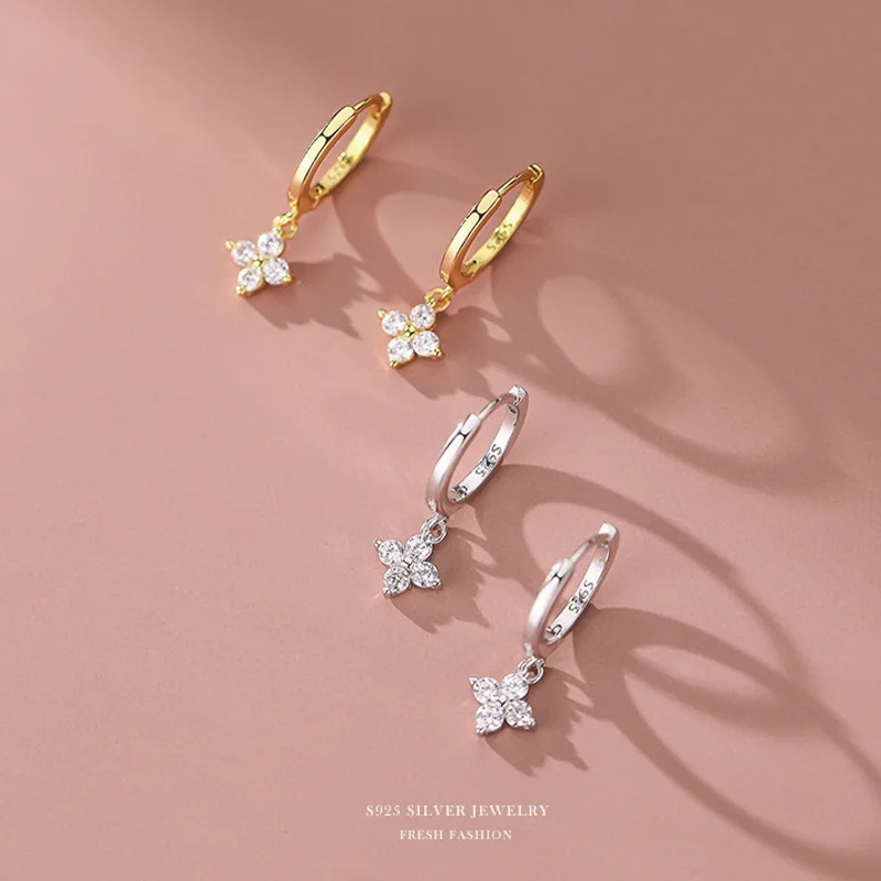 2024 Fashion Trending Original Dangle Earrings Designer Jewelry 925 Sterling Silver Hoop Earrings for Women