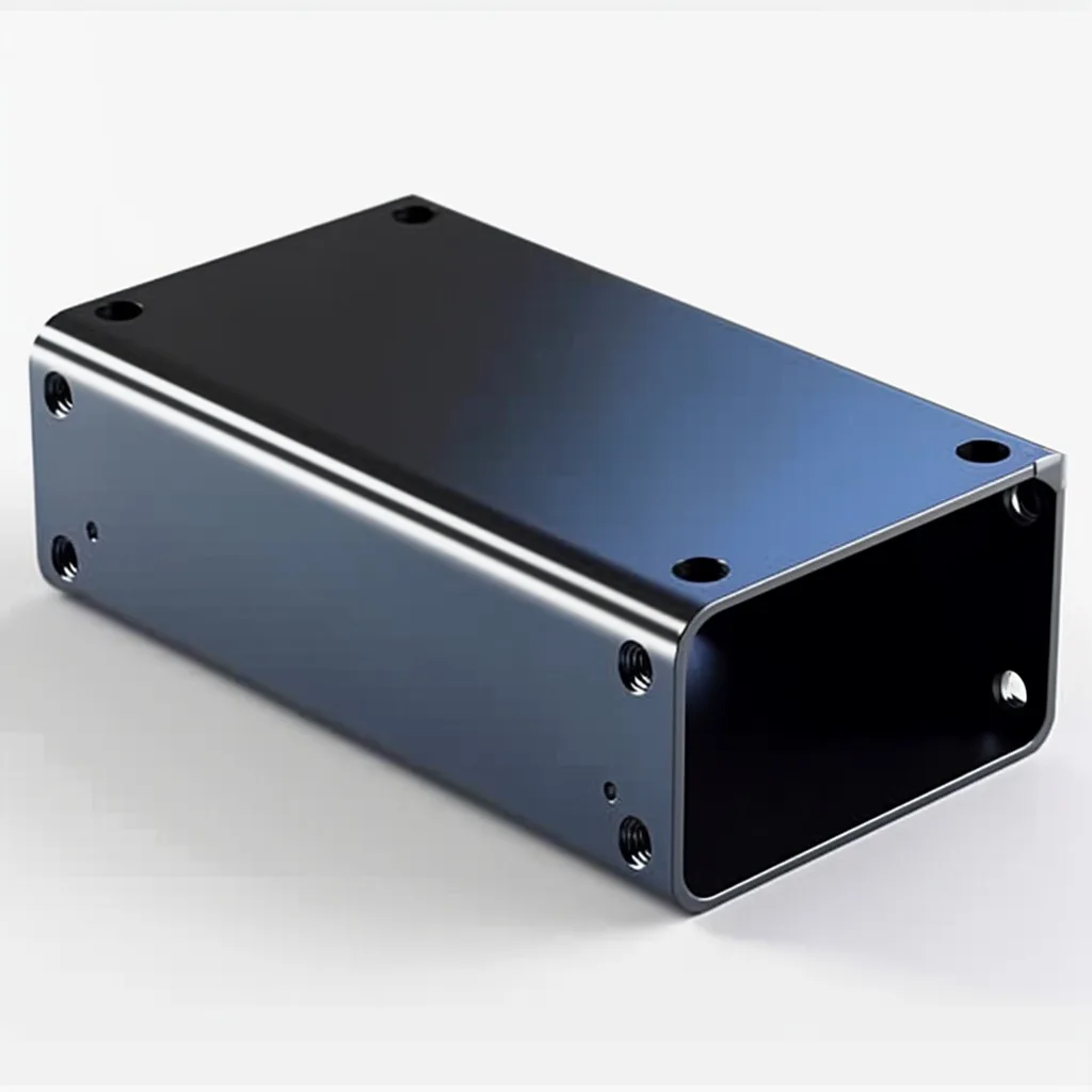 2026 Factory black computer case aluminum enclosure sheet metal