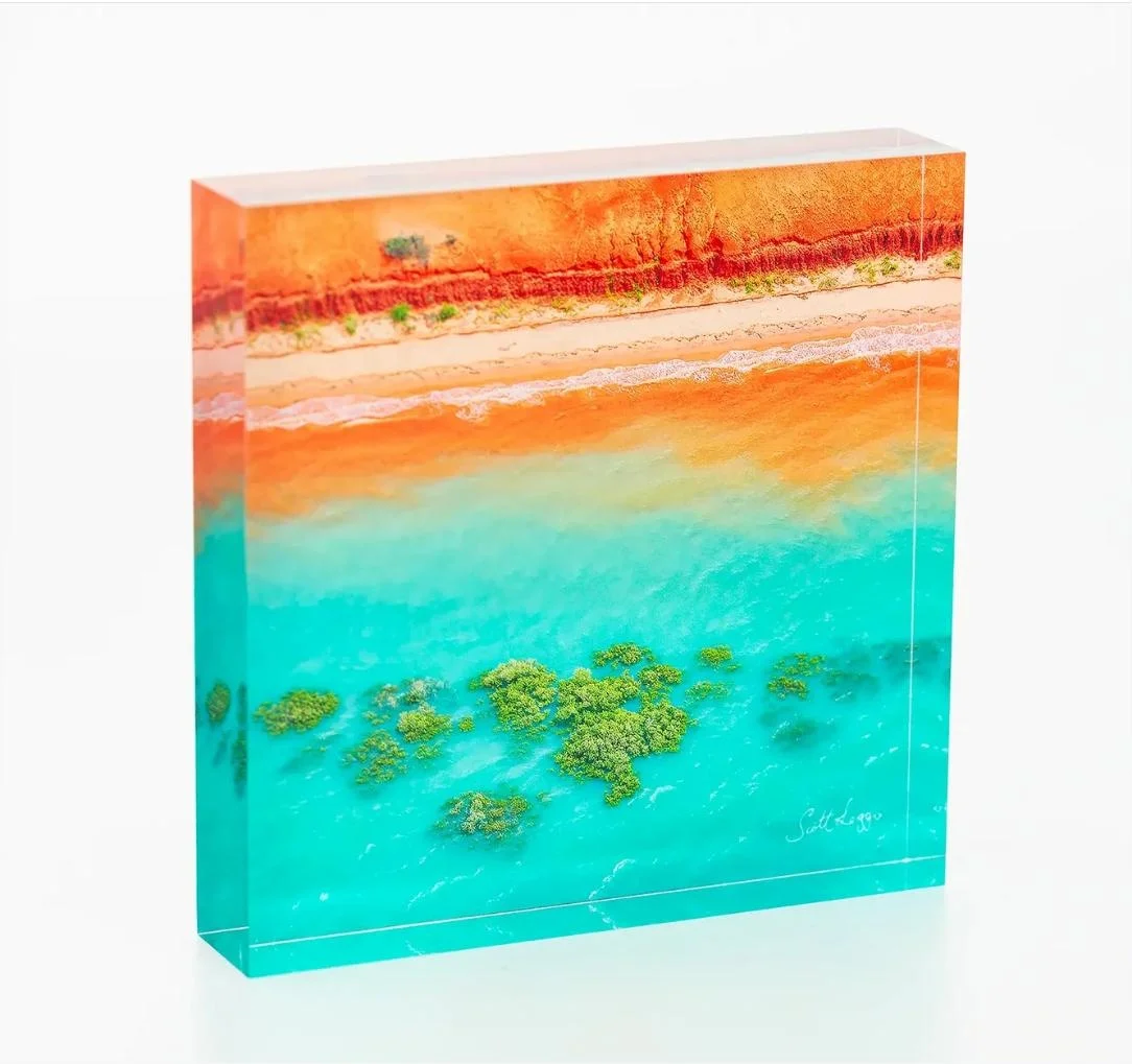 Custom Acrylic Block Clear UV Printing Acrylic Block Custom Acrylic Sign Stand Picture Block