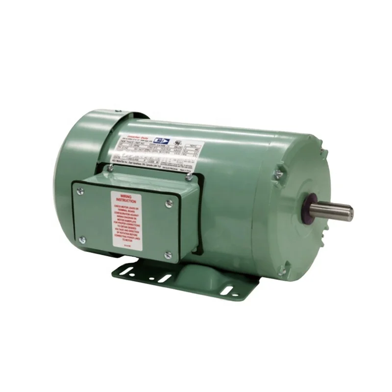 GW NEMA 48 56 Frame 1/3hp 1/2hp 3/4hp 1hp 2hp 3hp 4HP 5HP split three phase AC induction motor