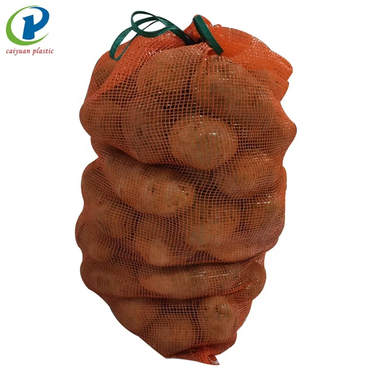 Disposable Feature and Accept Custom Order pp leno mesh bag for potato