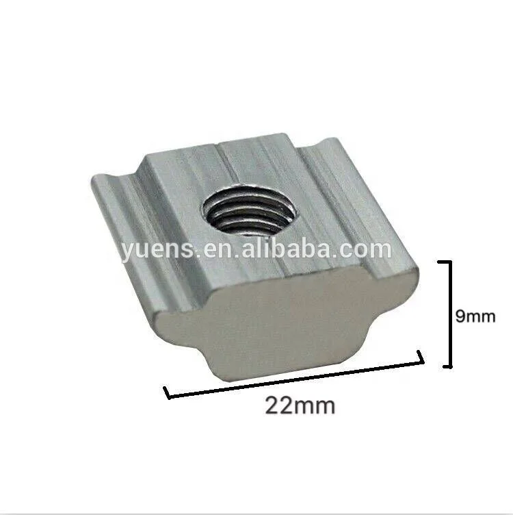 Fixed Mount Solar Panel Z-Nut Mounting Solar Panel Rail Connect Nut