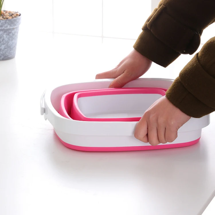 3L 5L 10L CUSTOM LOGO Camping Washing bucket folding water bucket square fishing folding bucket