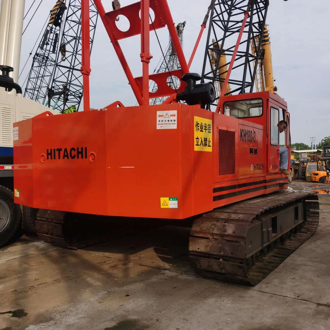 Высокоэффективный гусеничный кран Kh180-3 kh300 kh150 80t 50t с двигателем Isuzu