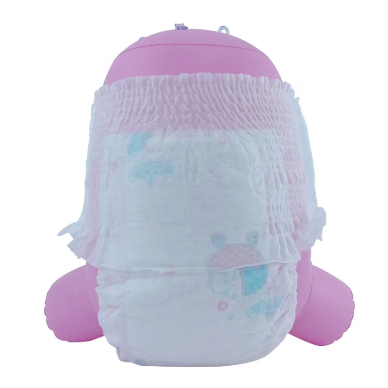 Highly Absorbent Disposable Best Quality Manufacturer Pampering Pull Up Training Pants Baby Diaper