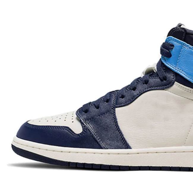 Hight Quality aj 1 Obsidian UNC Brand Logo Retro High OG  Men Women Sneakers Fashion Casual Sports Shoes Basketball Shoe