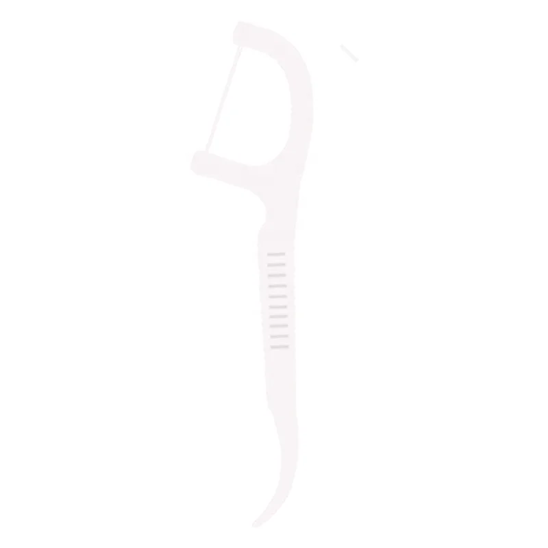 Wholesale High Quality Disposable Toothpick Mint Flavored Dental Floss Pick