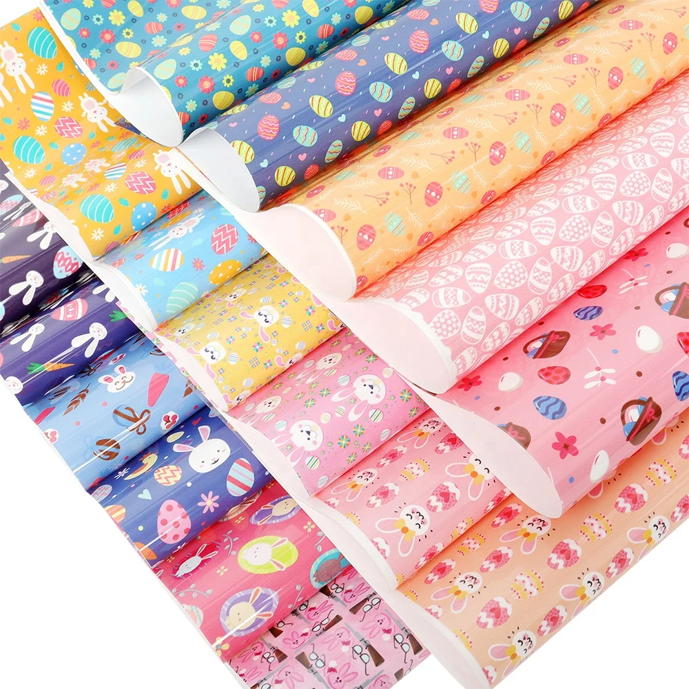 25x30CM Sheets Discount Price Printable Happy Easter Eggs Rabbit Printing HTV Vinyl Film Heat Transfer Printing