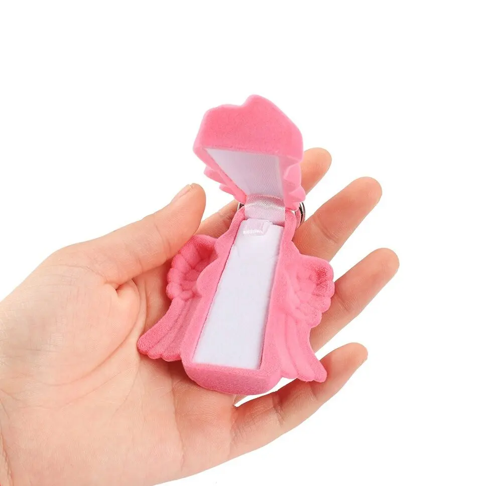 Flannel Cartoon Mini Angel Exquisite Velvet Flocked Fabric Factory Selling Gift Craft Delicate Fashion Attractive Design