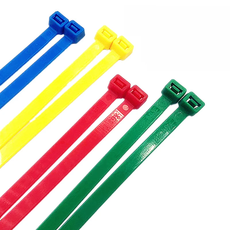 High Quality Low Price 4*450Mm 18Inch Factory Direct Self-Locking Nylon Cable Ties Uv Resistant Zipties Plastic Zip Ties