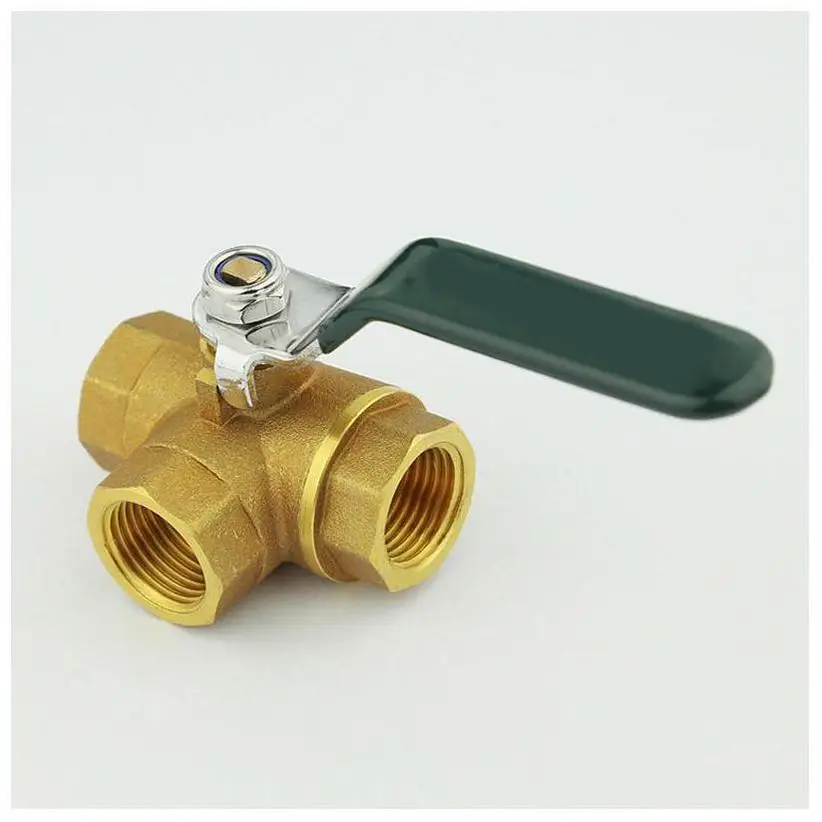 Brass Valves Ball Pipe Fittings 3way raccordo in ottone Safety Forged Steel Rotary Motorized Gate Lpg Gas Filling Valve