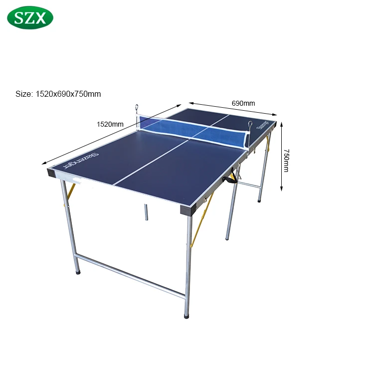 SZX футов популярный комнатный складной мини-стол для настольного тенниса детей