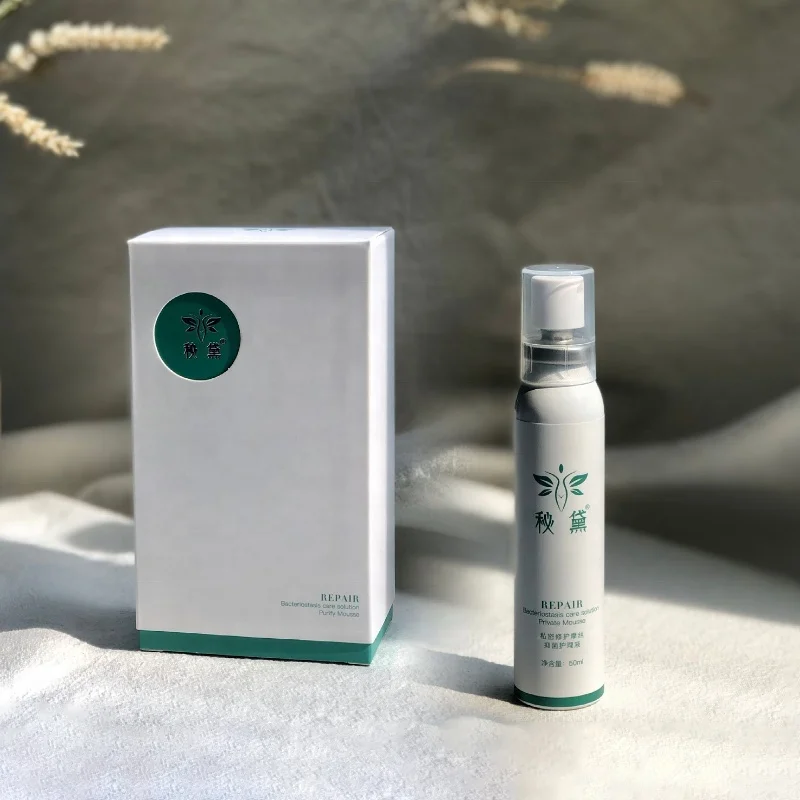 Private label wholesale vegan vaginal whitening gel wash natural herbal feminine hygiene foam cleaning set