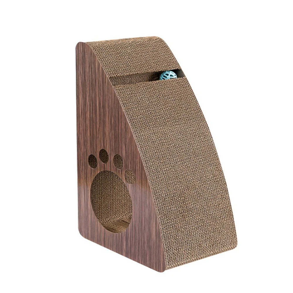 Cat Scratch board is a wooden tool used by cats to sharpen claws