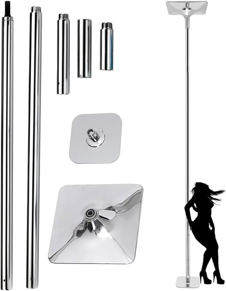 Fitness Training Equipment Ultimate Spinning Static Freestanding Stripper Dance Pole