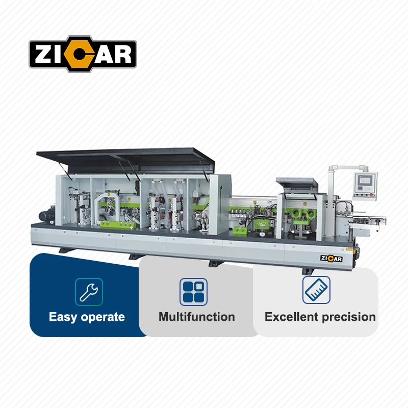 ZICAR MF50F biesse edge banding machine melamine edge banding wood working machine for furniture manufacturing