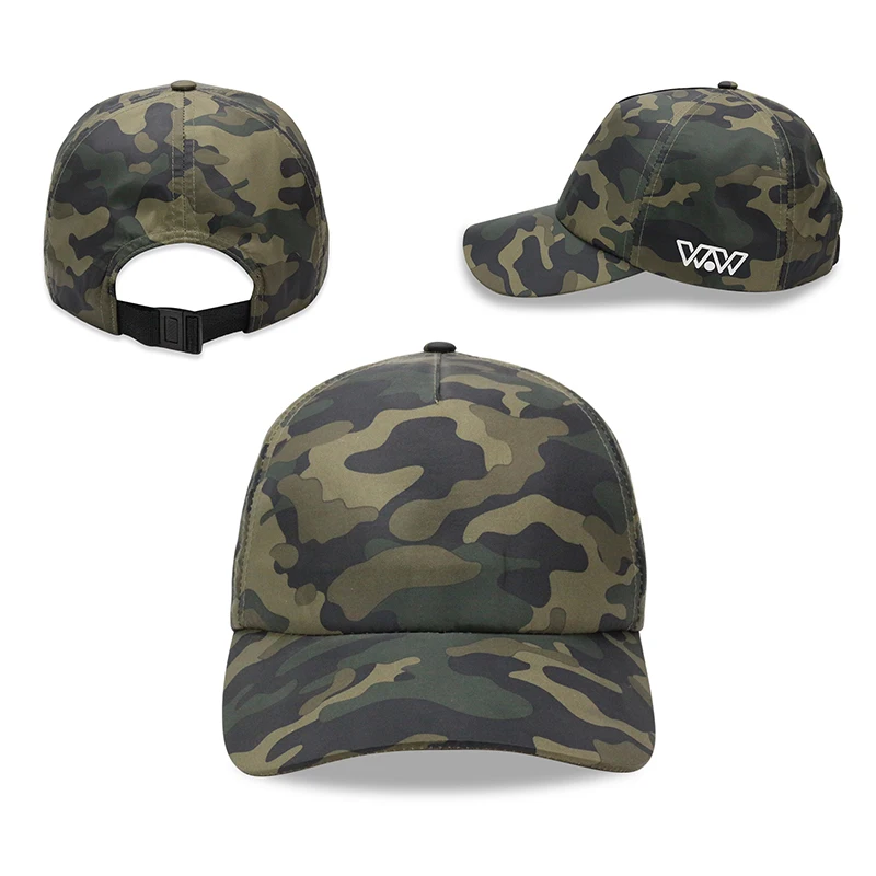 Camouflage Sports Style Custom Baseball Cap Snap back Cap Trucker Hat For Men And Women gorra
