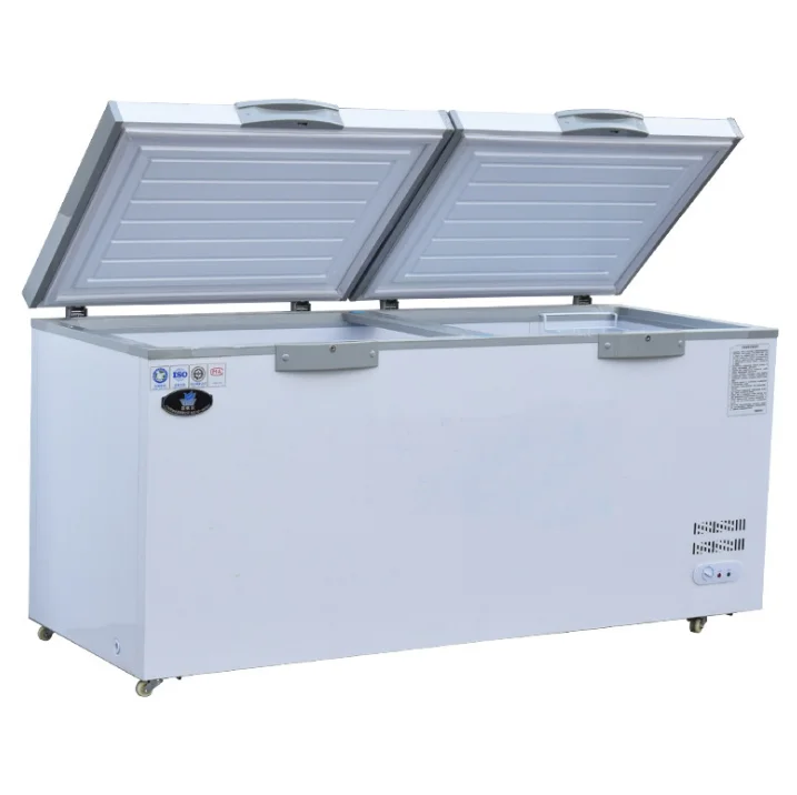 JINBEST Commercial Top Chest Freezer Horizontal Deep Freezer with Removable Basket