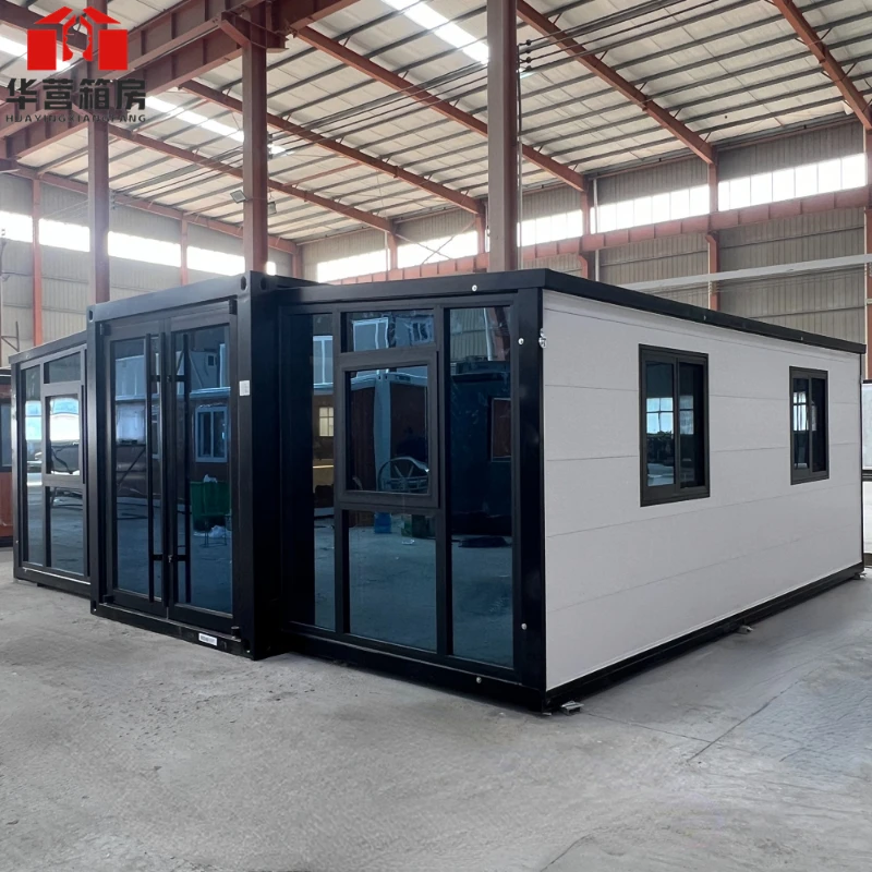 Modern Style Expandable container House portable homes 2 bedroom container house prefabricated house to live in tiny home
