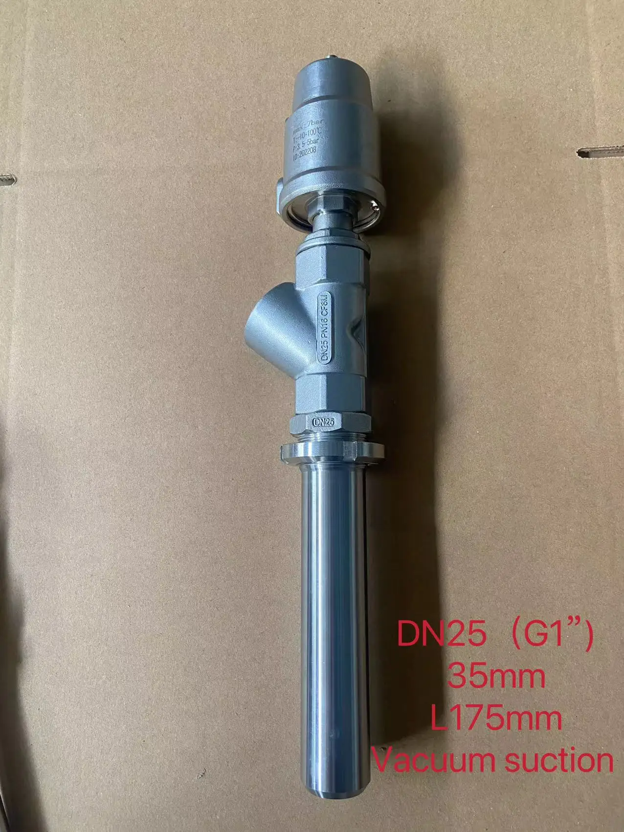 Vacuum back suction filling nozzle stainless steel material for all bottle filling