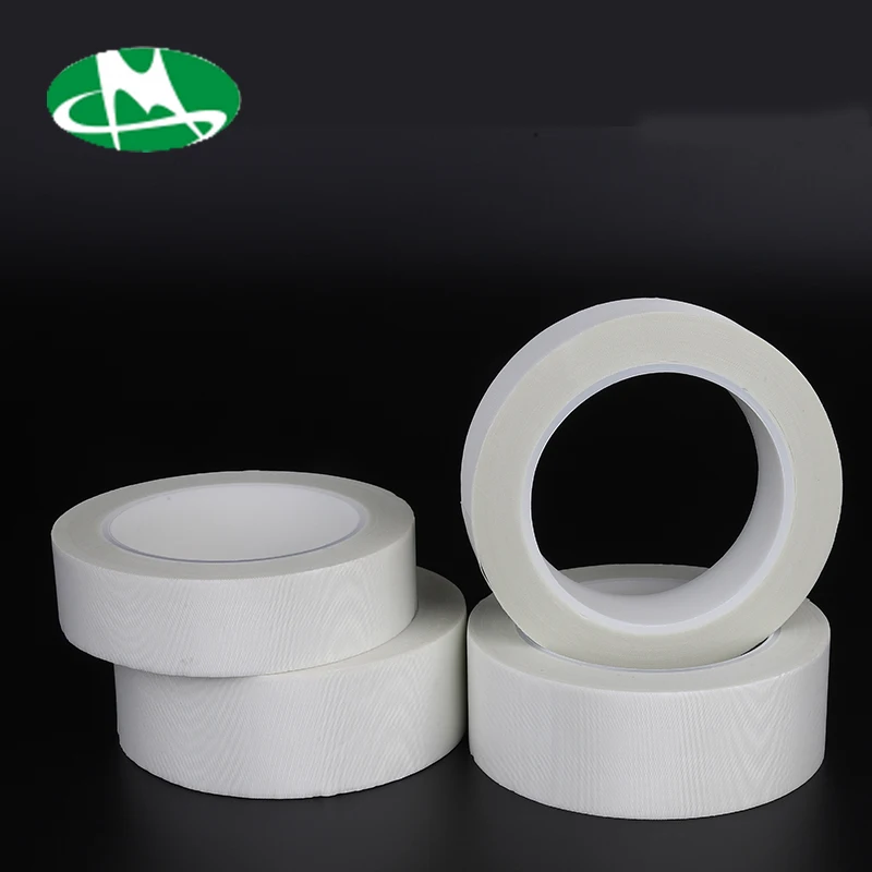 High Temperature Silicone  Adhesive tape  Class H heat-resistant insulating fiber cloth tape