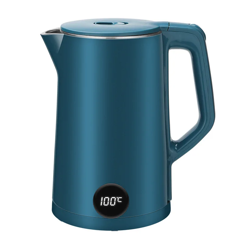 2l 220V 304 Stainless Steel Temperature Display White Smart Electric Kettle With Thermometer