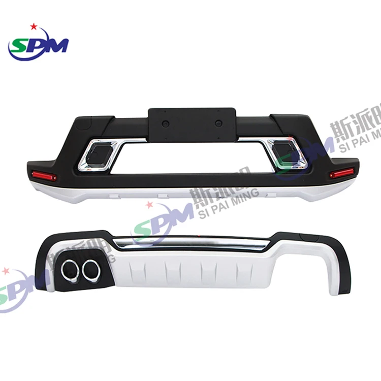 SPM ABS front and rear bumper guard protector for jeep compass