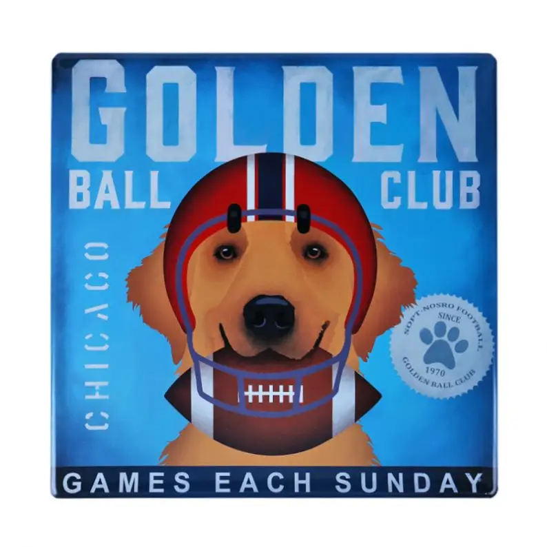 Bar Decoration Beer Bottle Cap Metal Tin Sign Factory Directly Sell Beer Bpttle Cap Tin Plate Decor With Many Custom Designs