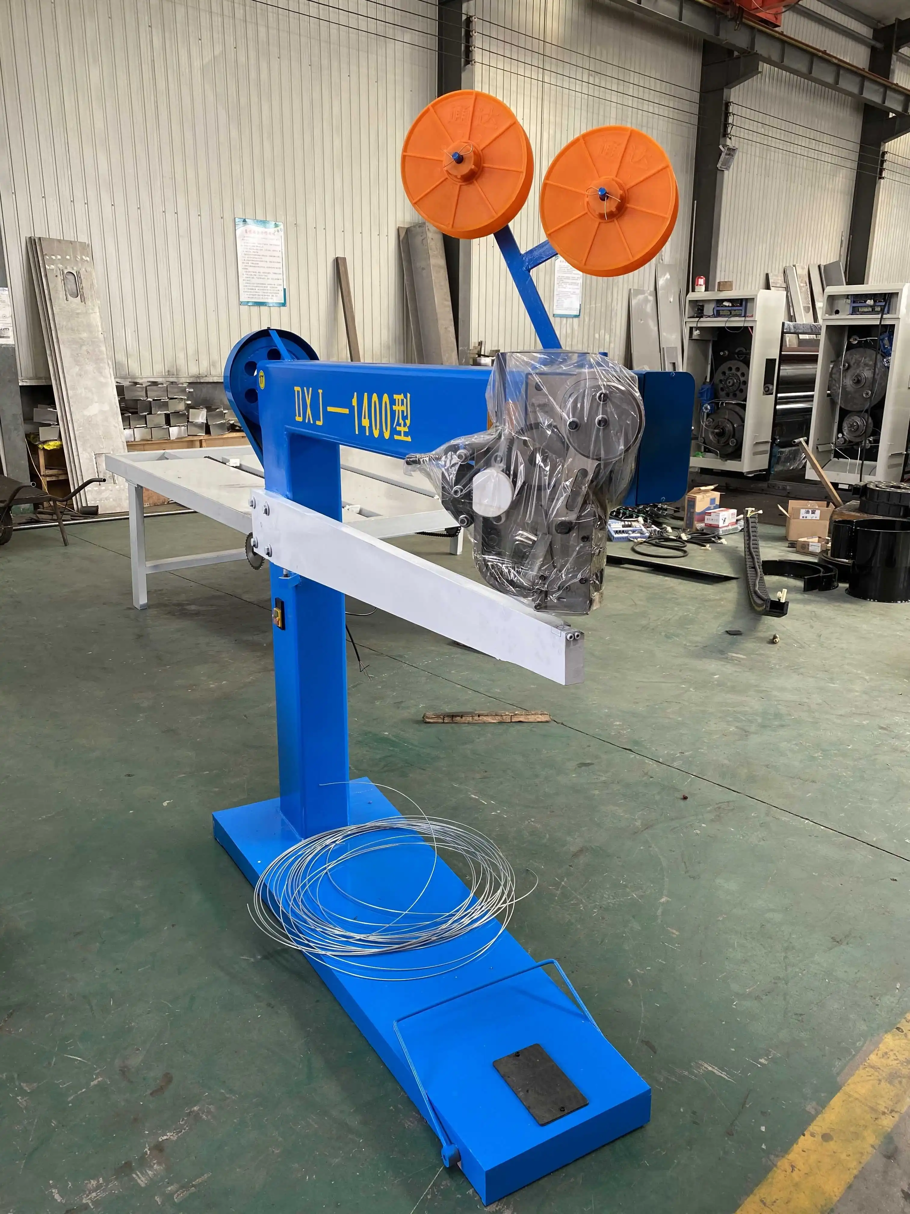 Manual Carton Cardboard Stitching Machine Box making Stapler Machine