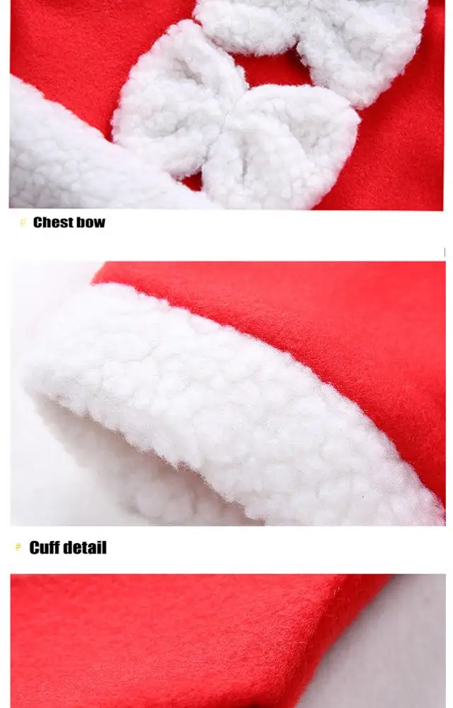 
Baby clothes dresses for Santa Claus Christmas Suit 