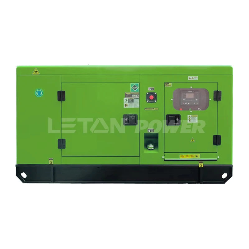 30kW diesel generator 3 phase 40 kVA 30kW LETON cummins engine silent diesel generator price