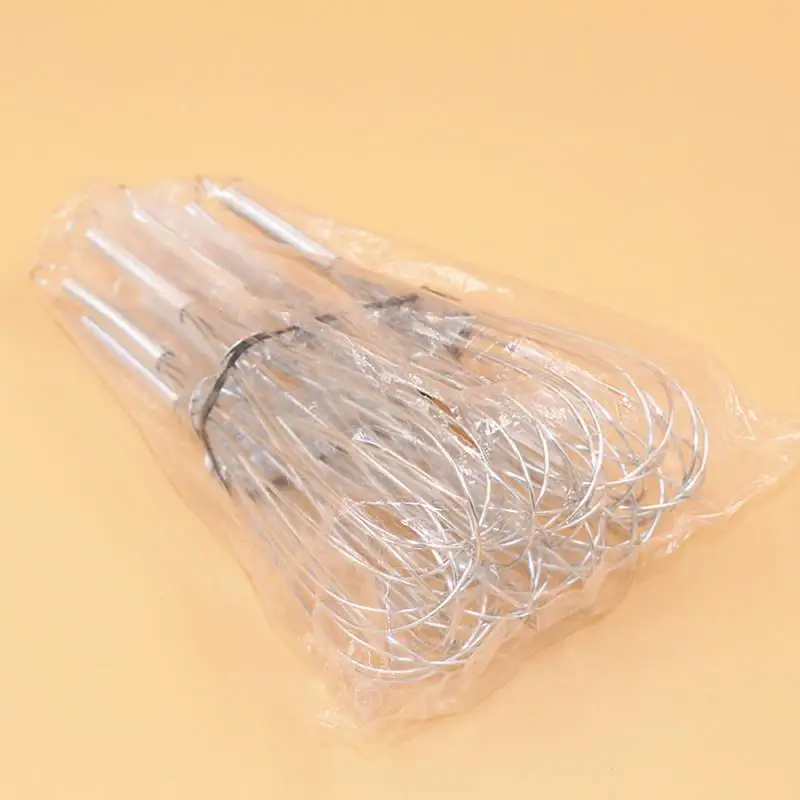 Portable Stainless Steel Mini Whisk Kitchen Gadgets Manual Egg Beater Mixer Andle Mixer Stirrer Baking Tools Kitchen Accessories