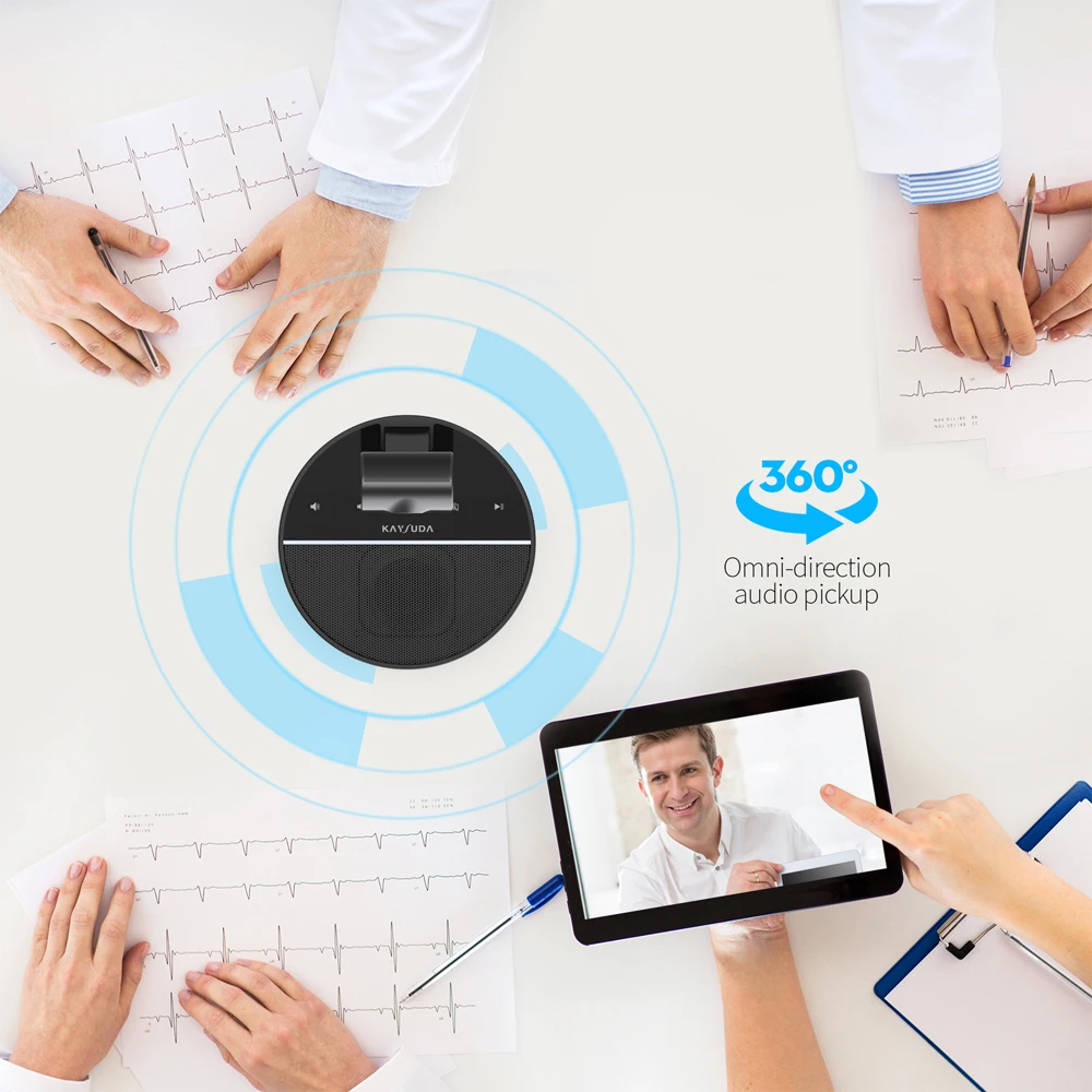 Conference Webcam Microphone&Speaker Speakerphone&Cam Meeting System