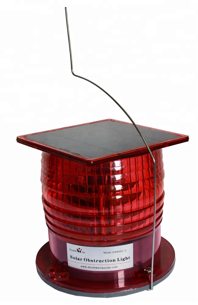 Светодио дный 810 led башня дымоход здания обструкция самолета Солнечный авиационный световой сигнал