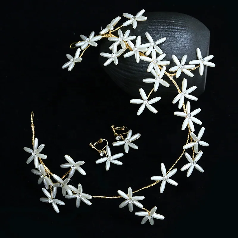 Свадебные аксессуары для волос в пляжном стиле ручной работы с милыми звездами, снежинками, морскими звездами и жемчужинами