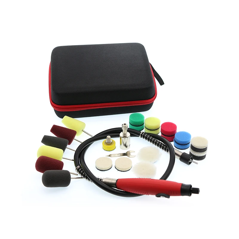 Mini Polishing Machine Auto Detailing Polisher Extention Tools Polishing Kit for Rotary Polisher