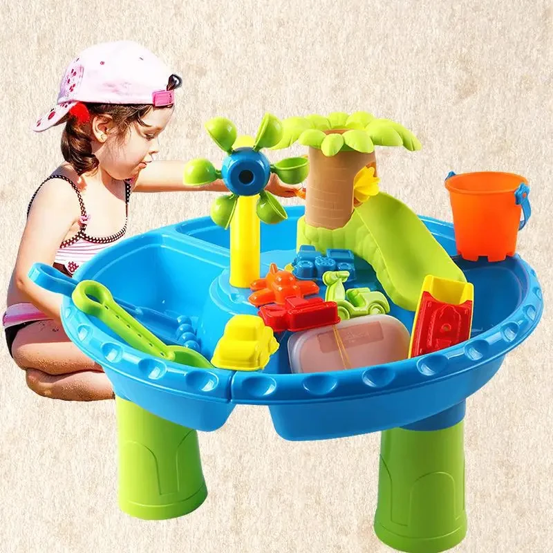 Quality Wholesale Out Door Activities Sand And Water Table Kids,Kids Water And Sand Table,Kids Sand Table