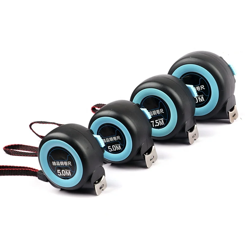 High Precision Building Construction Ruler Woodworking Tape Measure Self-locking Tape Measure Ruler