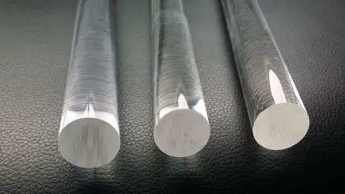Top Quality Semiconductor Chemistry Glass Rod High Purity Quartz For Light