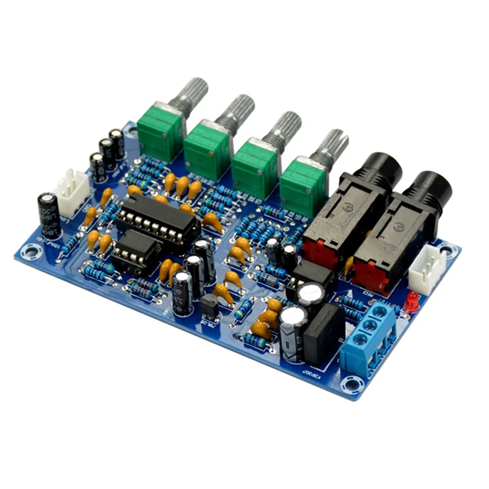 XH-M273 PT2399 цифровой усилитель микрофона доска караоке реверберации OK мощности модуля двойной AC12V