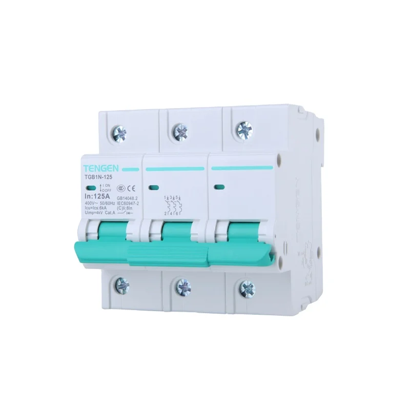 Wholesale Eletric Motorized Double Pole Mcb Minature Circuit Breakers