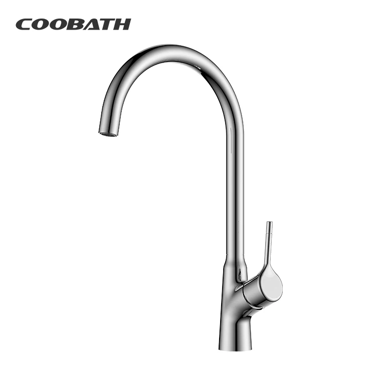 Manufacturer Modern Handle 360 Degree Rotating Universal Adjustment Mixer Faucet Kitchen Sink Single Handle Faucet