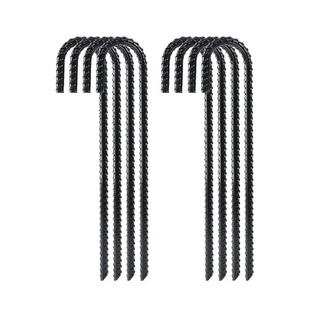 J taype  Trampolines Wind Stakes Heavy Duty Galvanized Steel Tent Stakes 15 Long