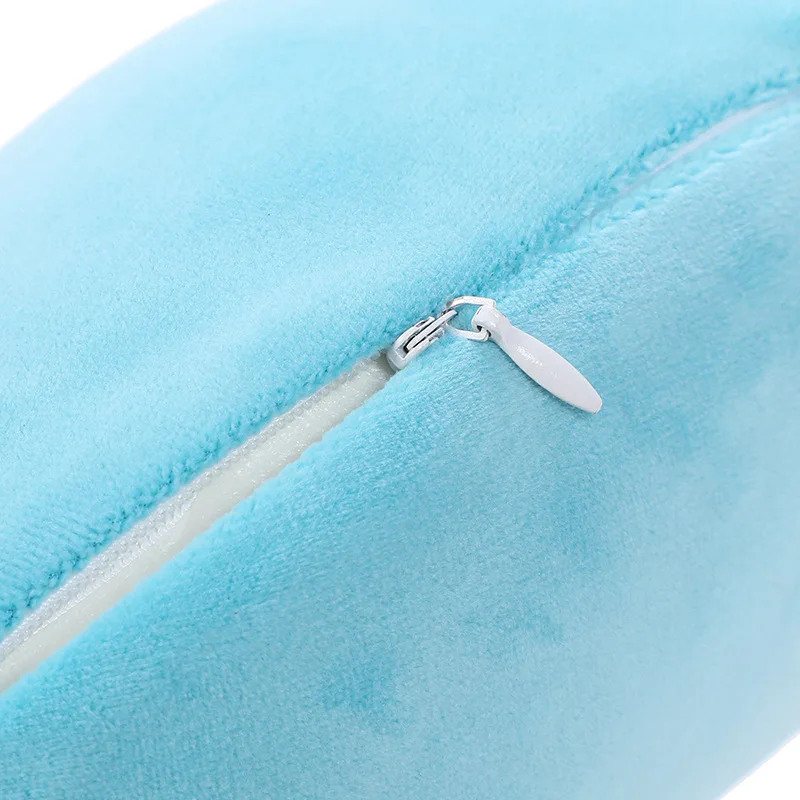 Space Memory Foam Neck Pillows For Car Office Lunch Break Solid U Shape Pillow